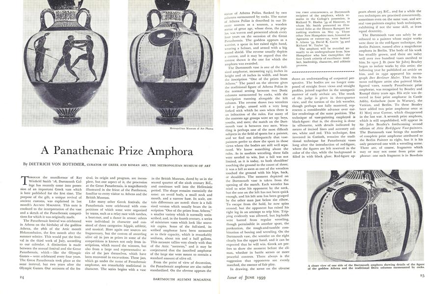 A Panathenaic Prize Amphora