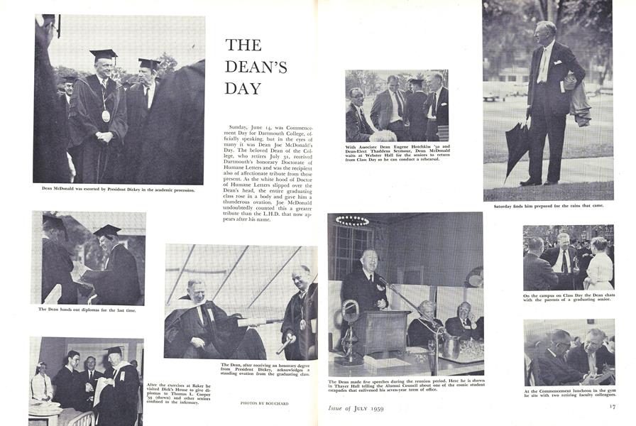 THE DEAN'S DAY