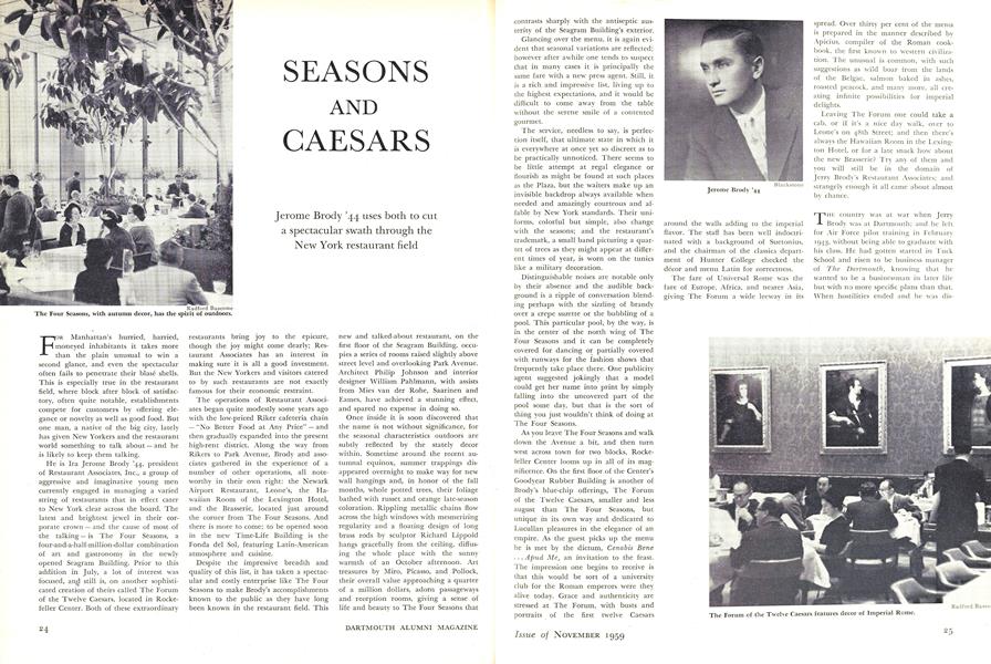SEASONS AND CAESARS