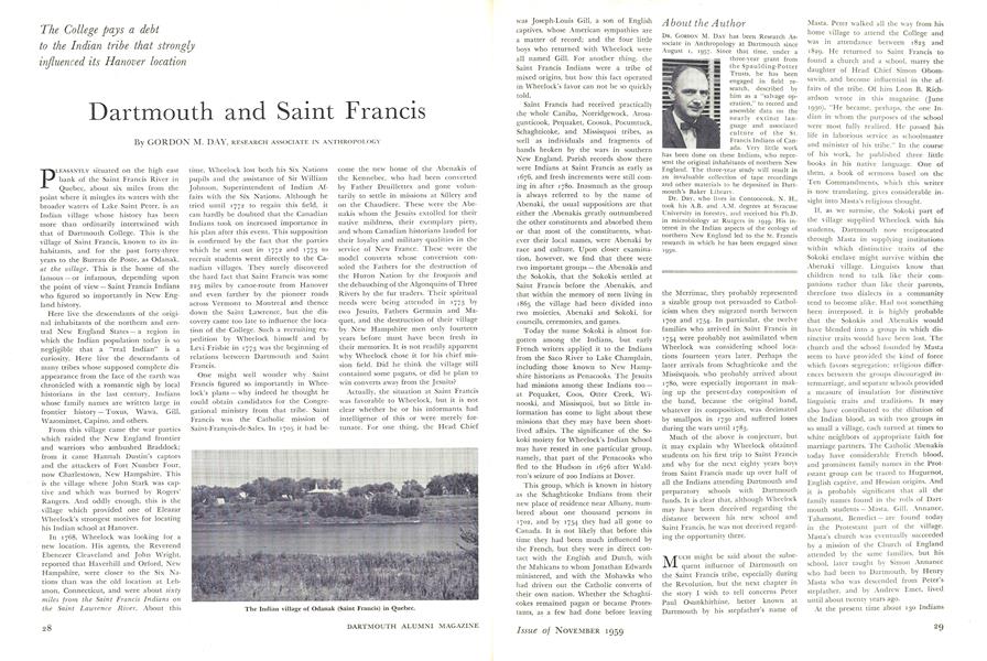Dartmouth and Saint Francis