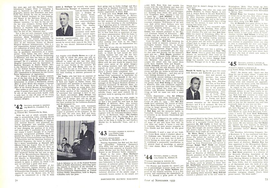 James J. Mulligan '42 recently was named