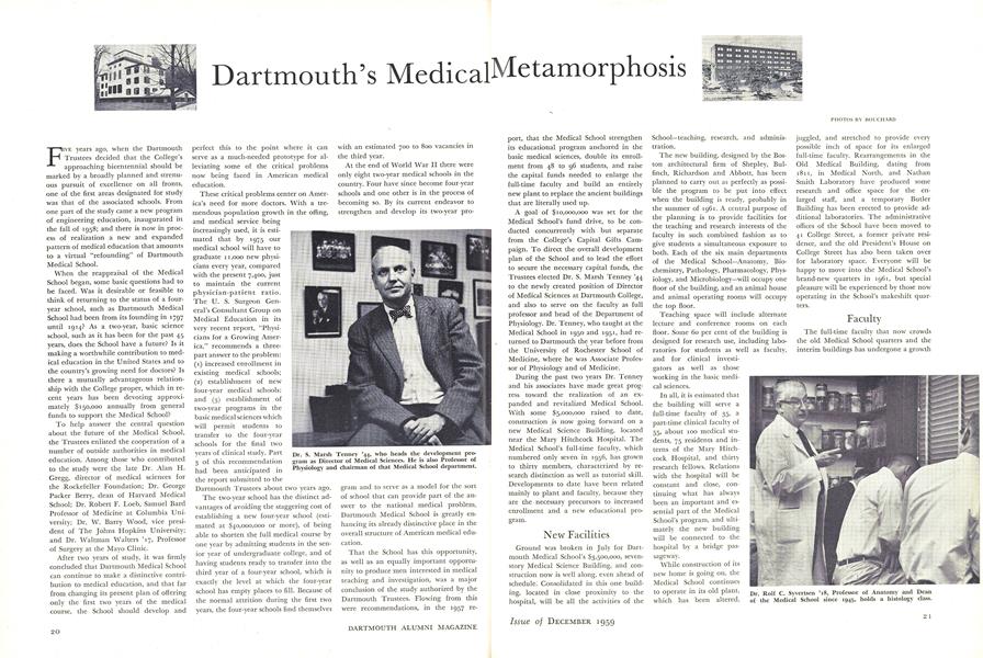 Dartmouth's Medical Metamorphosis