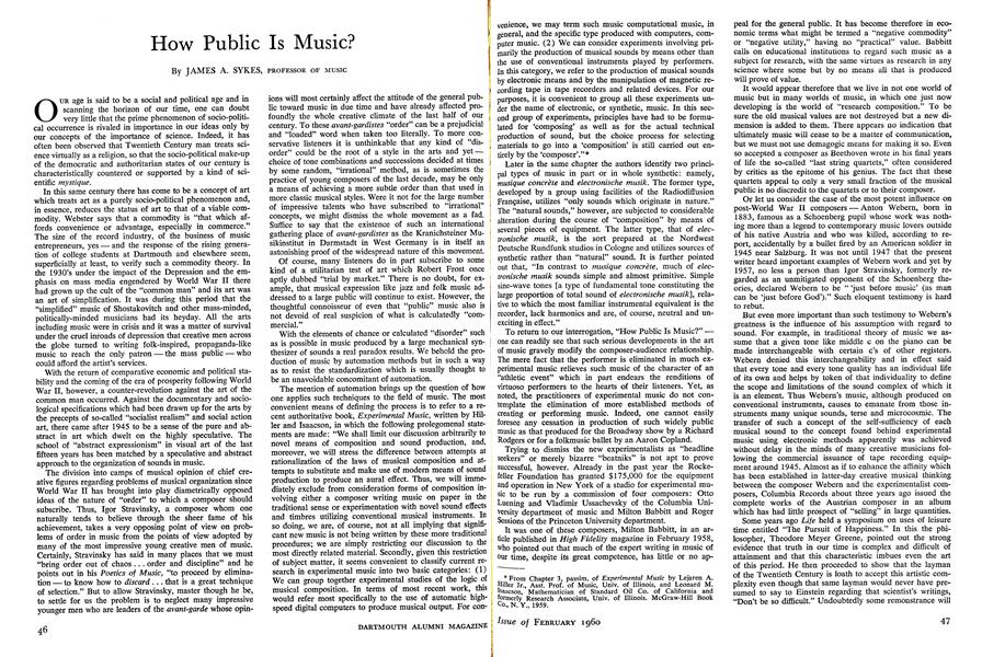 How Public Is Music?