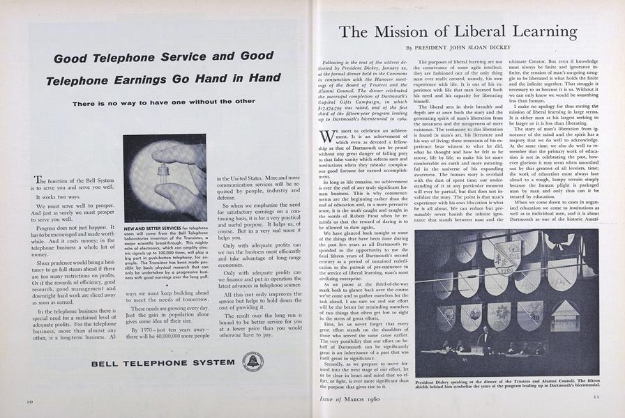 The Mission of Liberal Learning