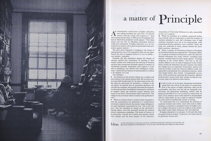 a matter of principle