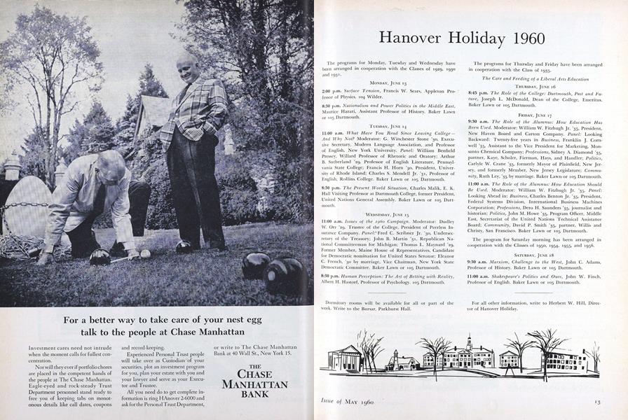 Hanover Holiday 1960