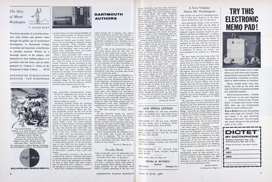 THE ELECTRIC INTERURBAN RAILWAYS IN AMERICA.