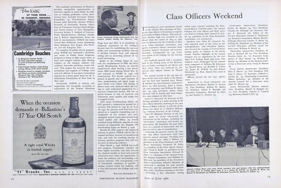 Glass Officers Weekend