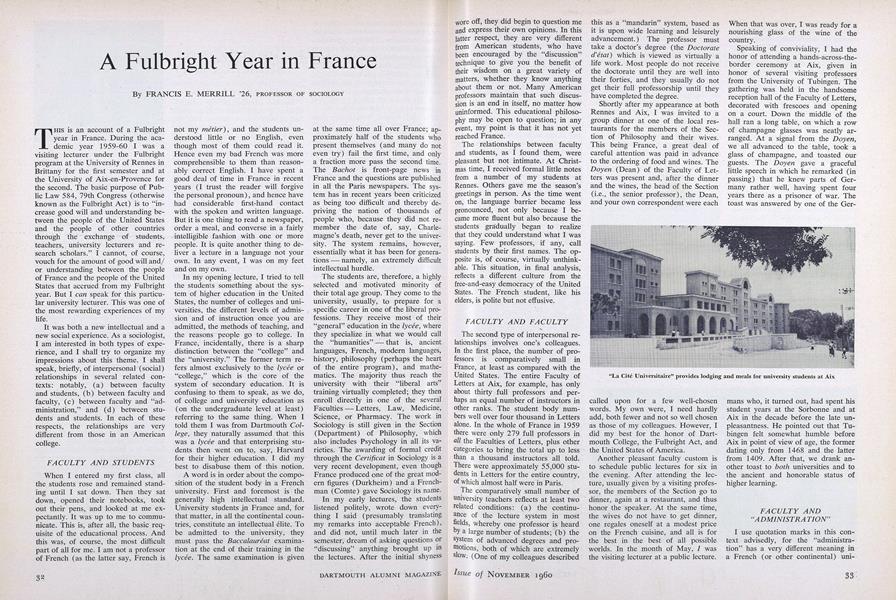 A Fulbright Year in France
