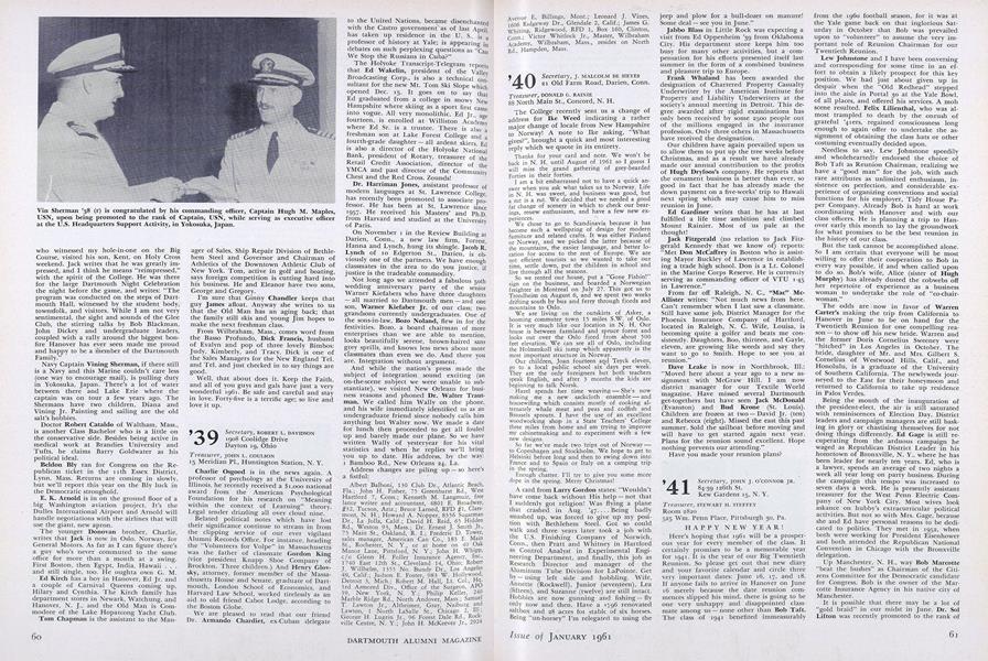 1941, Dartmouth Alumni Magazine