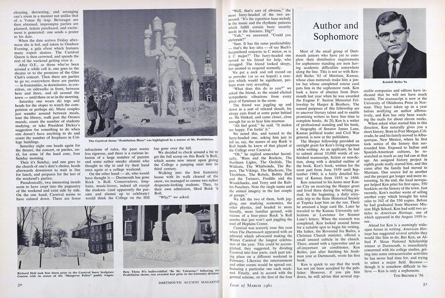 Author and Sophomore