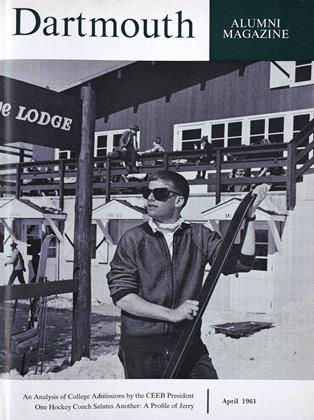 April 1961 | Dartmouth Alumni Magazine