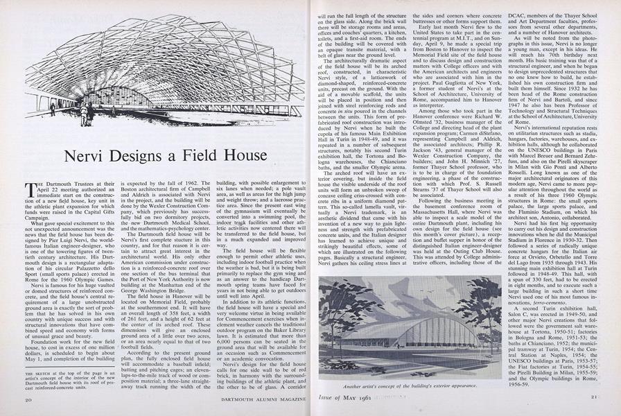 Nervi Designs a Field House