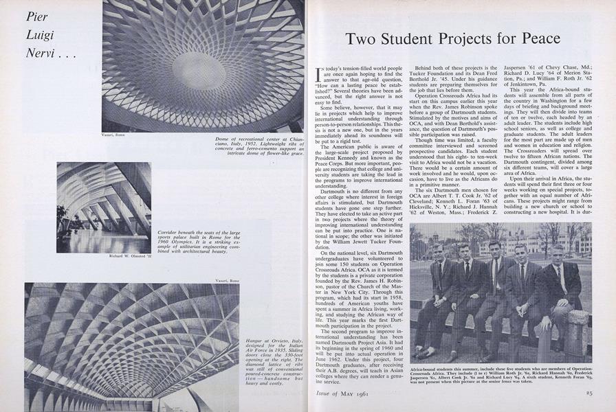 Two Student Projects for Peace