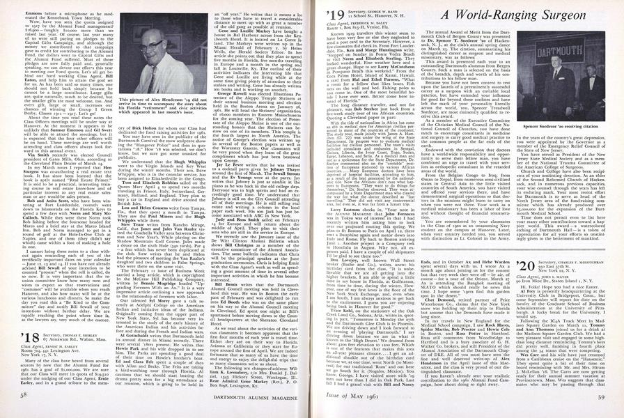 A World-Ranging Surgeon