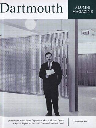 November 1961 | Dartmouth Alumni Magazine
