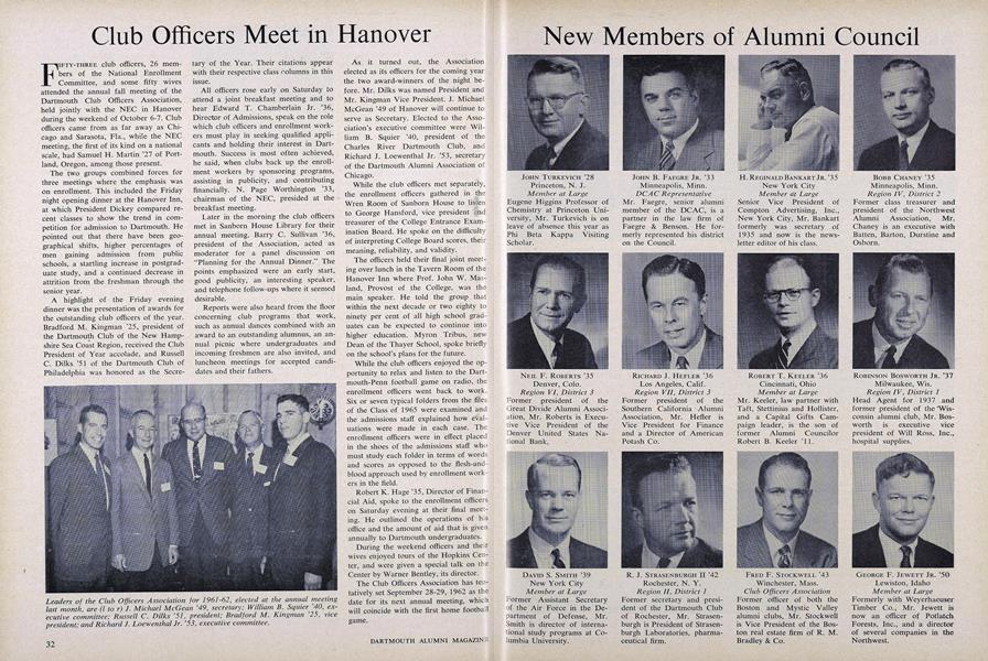 Club Officers Meet in Hanover