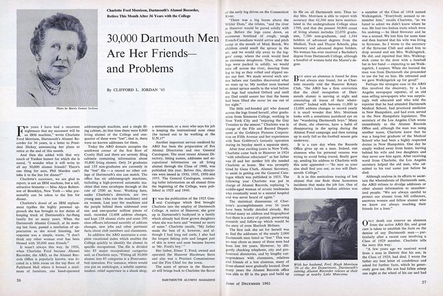 30,000 Dartmouth Men Are Her Friendsand Problems