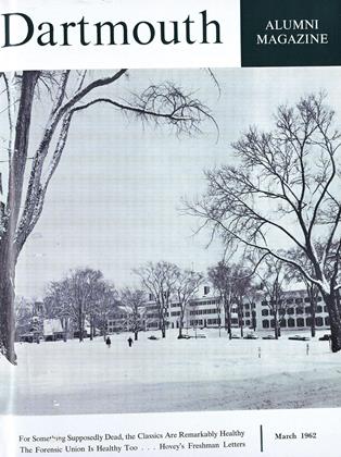 March 1962 | Dartmouth Alumni Magazine