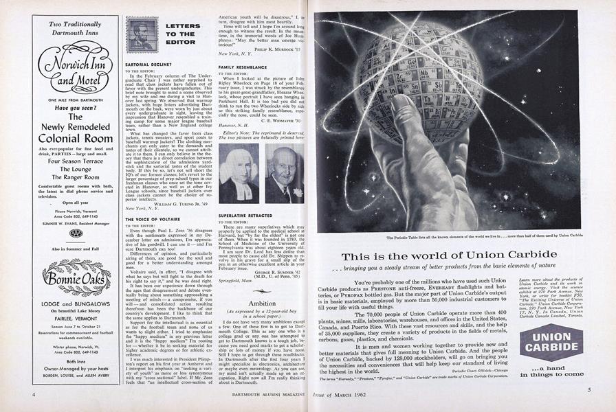 LETTERS TO THE EDITOR
