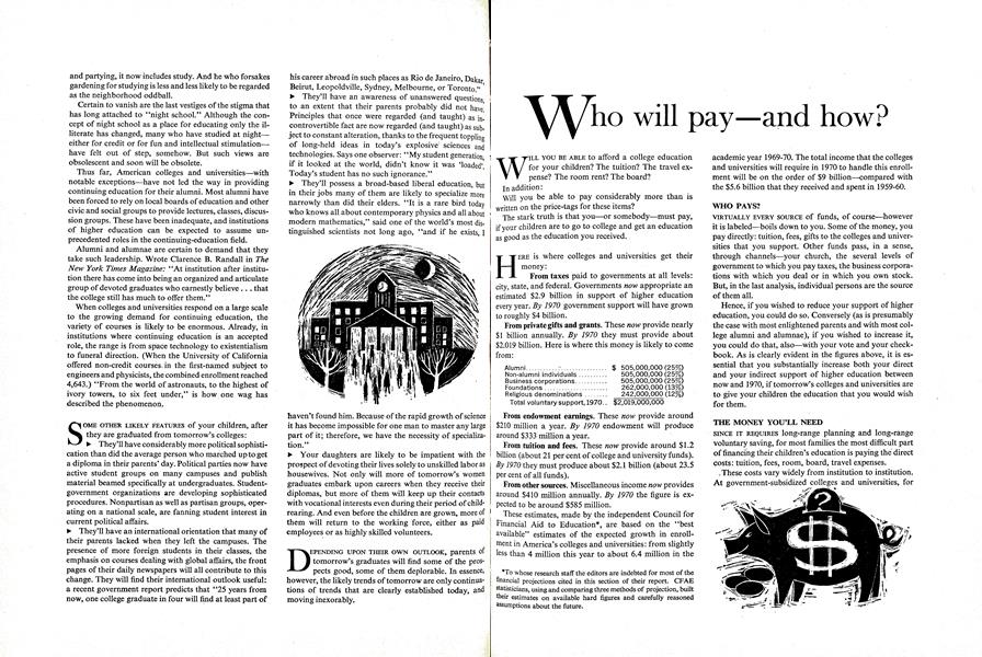 Who will pay—and how?