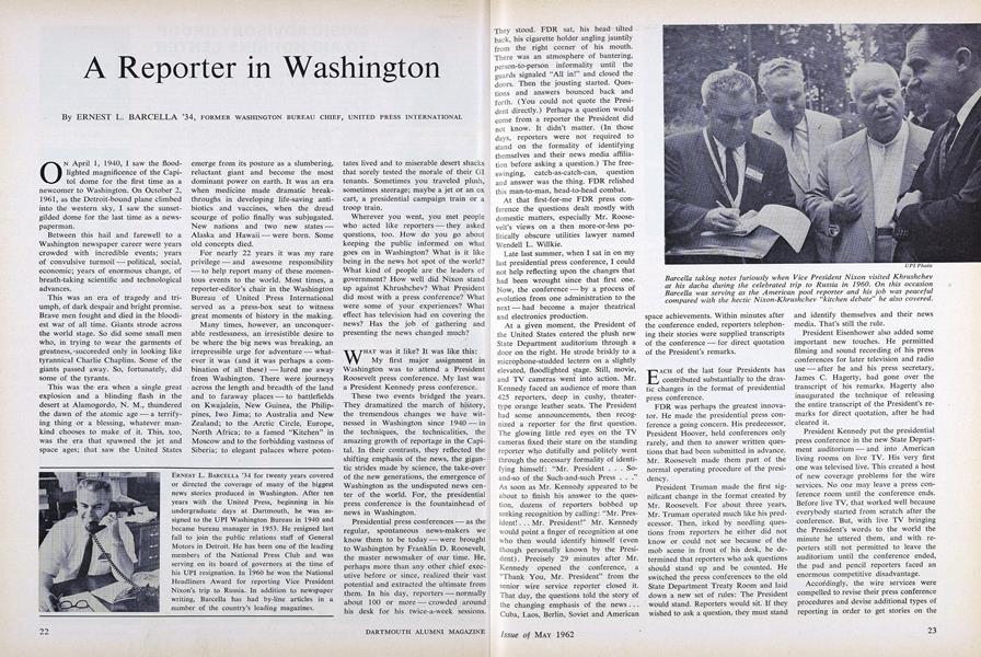 A Reporter in Washington