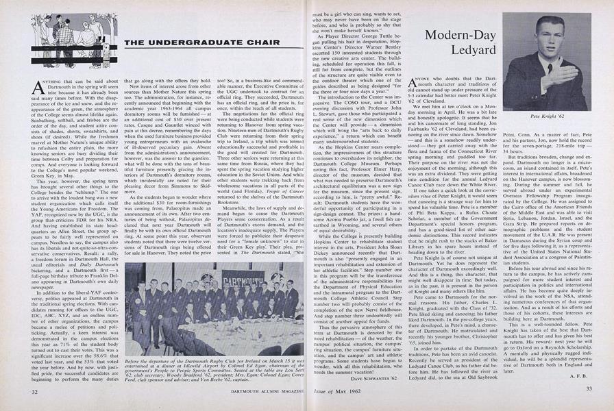THE UNDERGRADUATE CHAIR
