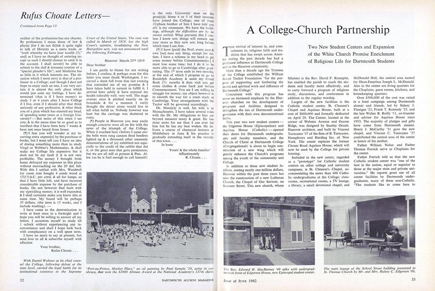 A College-Church Partnership