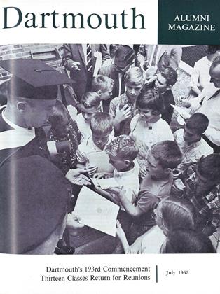 July 1962 | Dartmouth Alumni Magazine