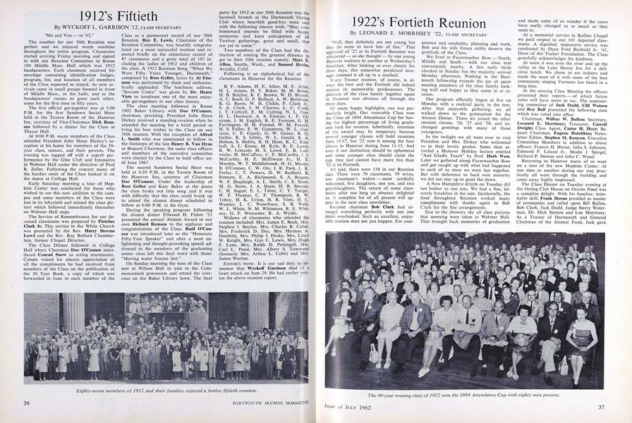 1912's Fiftieth