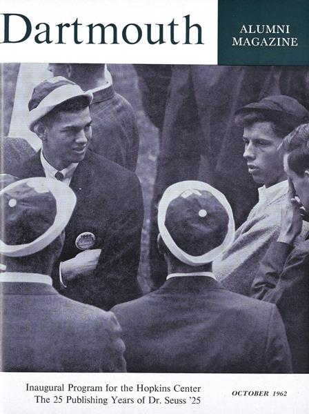 Issue: - October 1962 | Dartmouth Alumni Magazine