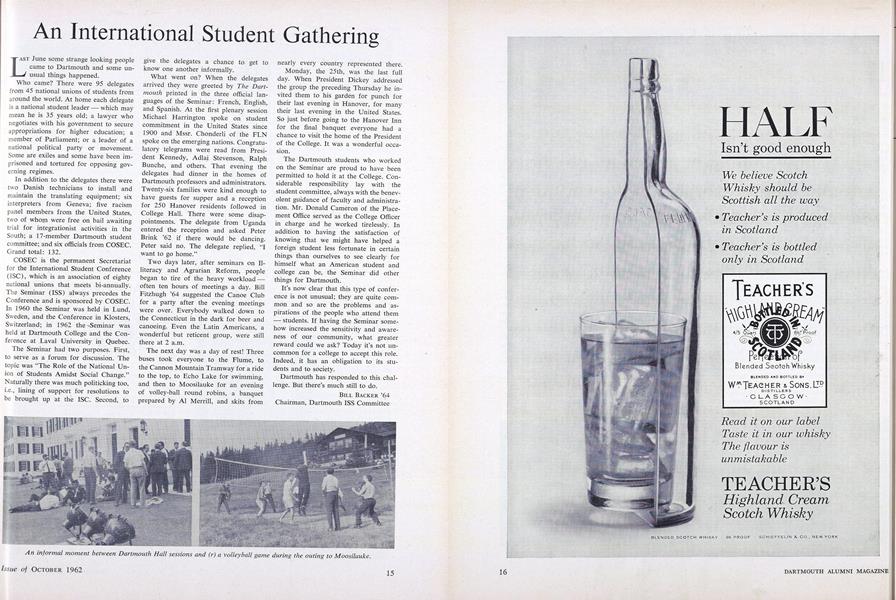 An International Student Gathering