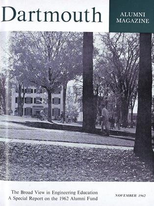 NOVEMBER 1962 | Dartmouth Alumni Magazine