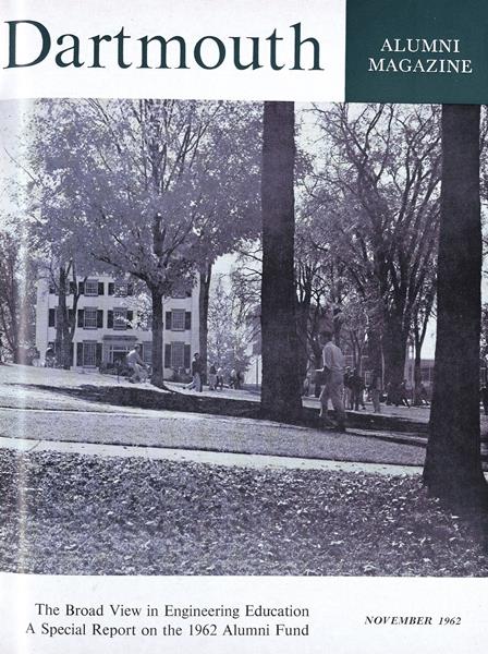 Issue: - November 1962 | Dartmouth Alumni Magazine