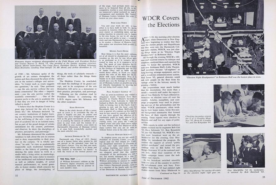 WDCR Covers the Elections