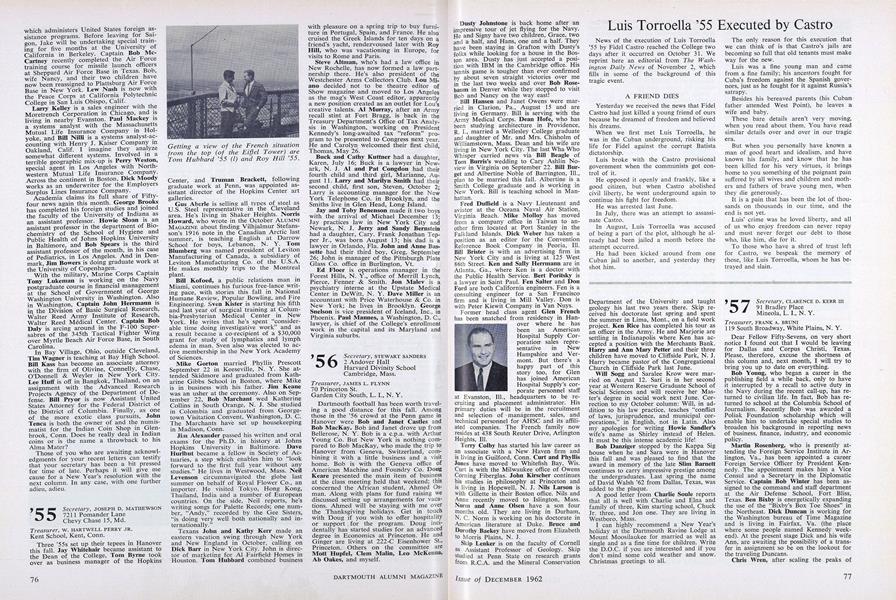 Luis Torroella '55 Executed by Castro