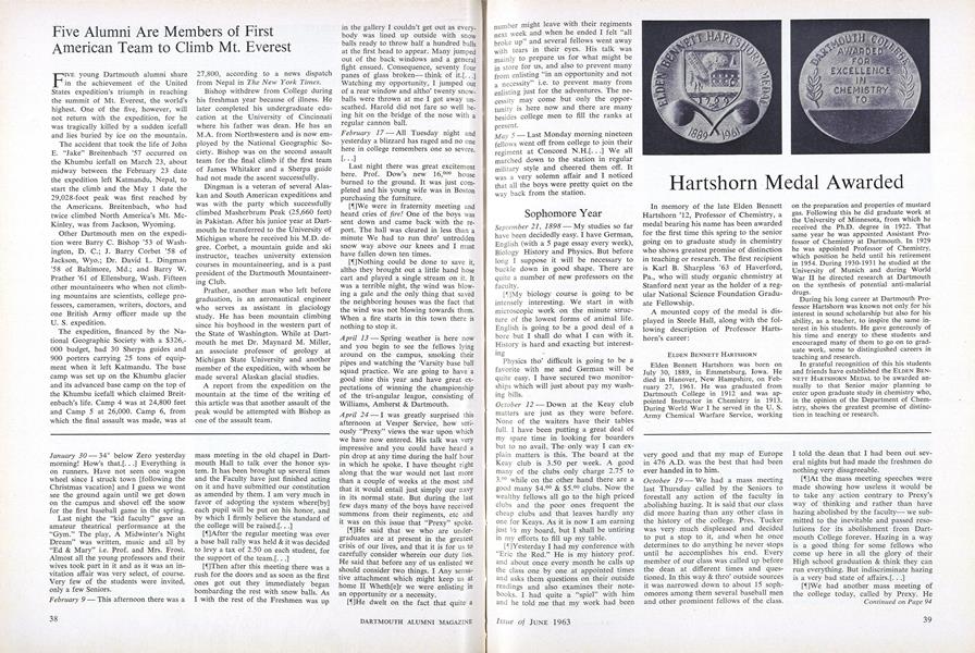 Hartshorn Medal Awarded