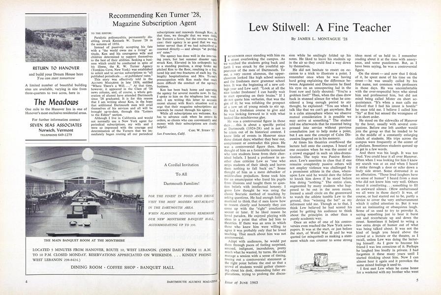 Lew Stilwell: A Fine Teacher