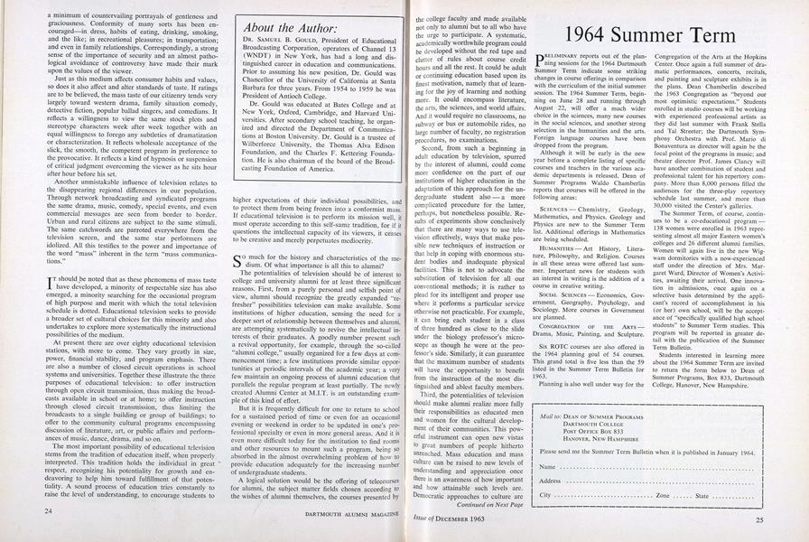 1964 Summer Term