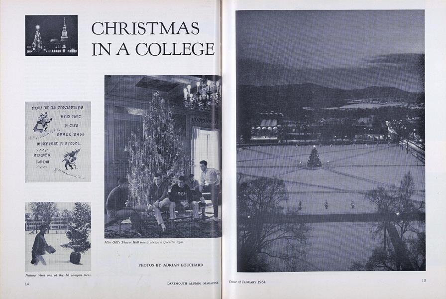 CHRISTMAS IN A COLLEGE