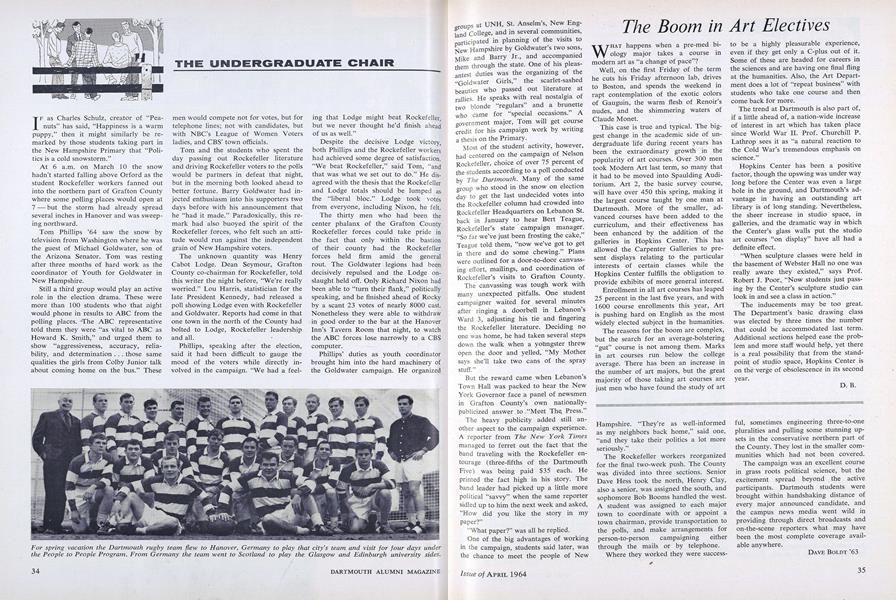 THE UNDERGRADUATE CHAIR