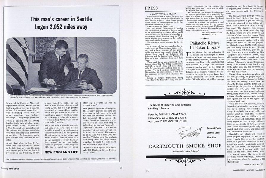 Philatelic Riches In Baker Library