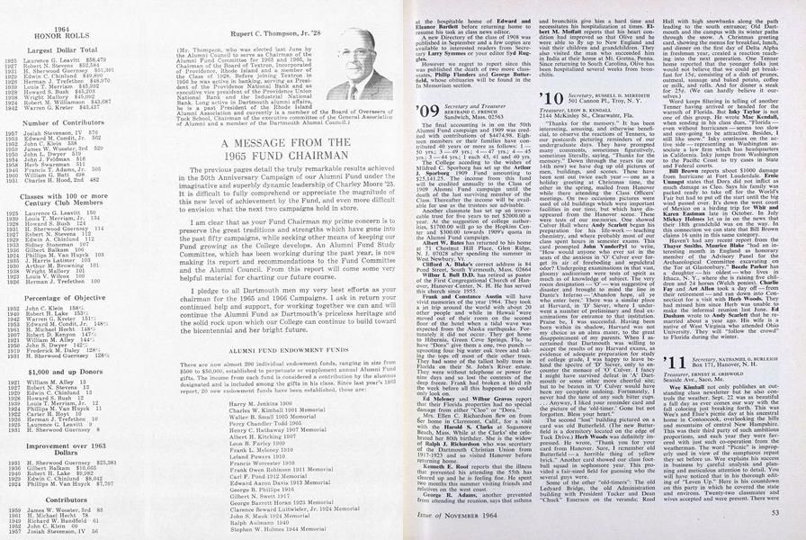 1964 HONOR ROLLS