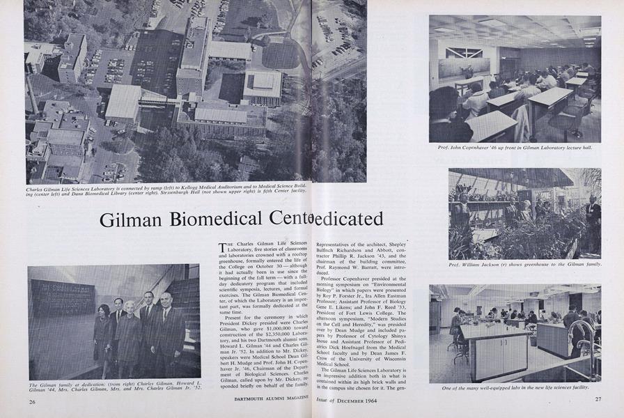 Gilman Biomedical Centedicated