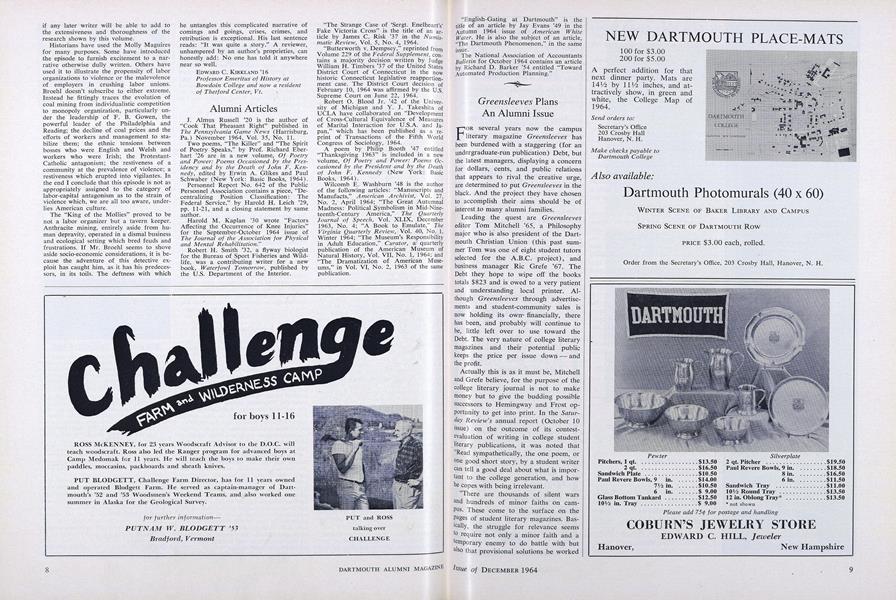 Alumni Articles