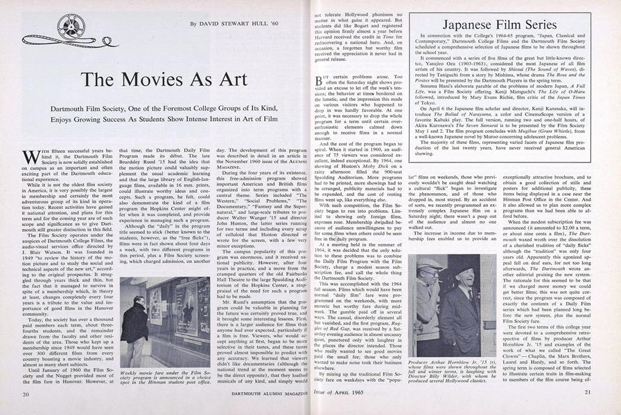 The Movies As Art