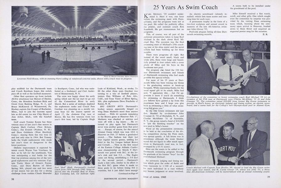 25 Years As Swim Coach