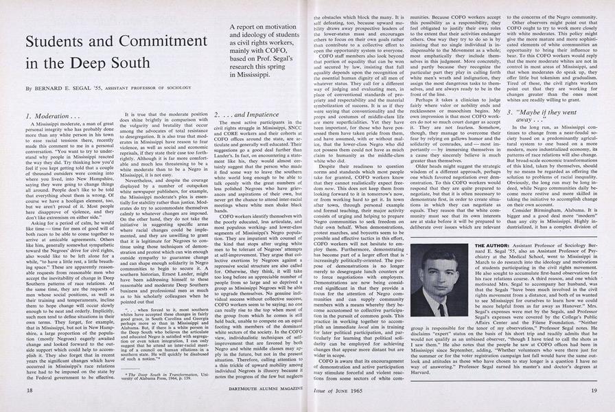 Students and Commitment in the Deep South