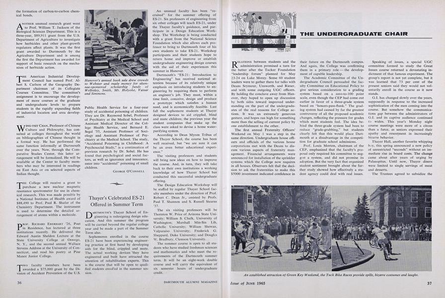 Thayer's Celebrated ES-21 Offered in Summer Term
