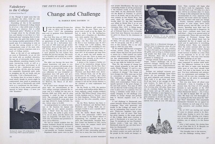 Change and Challenge